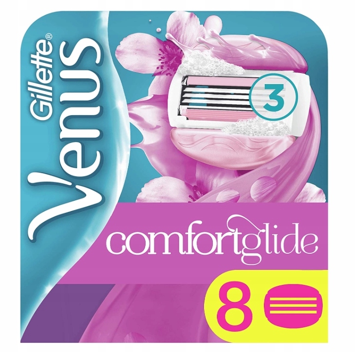 Venus, ComfortGlide Spa Breeze, ostrza, 8 sztuk