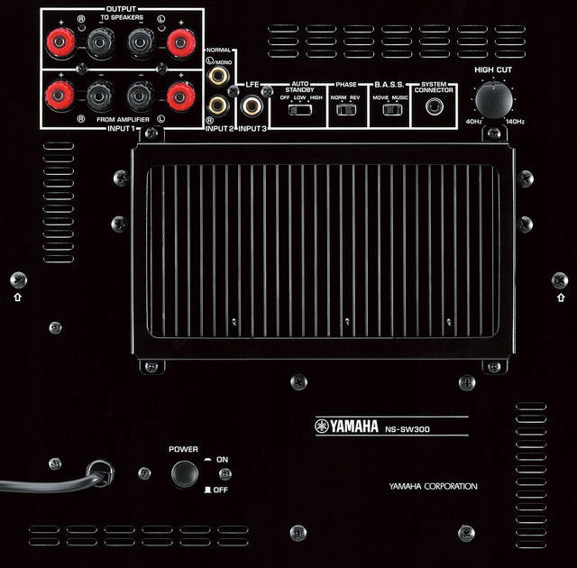 Купить YAMAHA NS-SW300 ПИАНО БЕЛЫЙ POLYSK JM: отзывы, фото, характеристики в интерне-магазине Aredi.ru