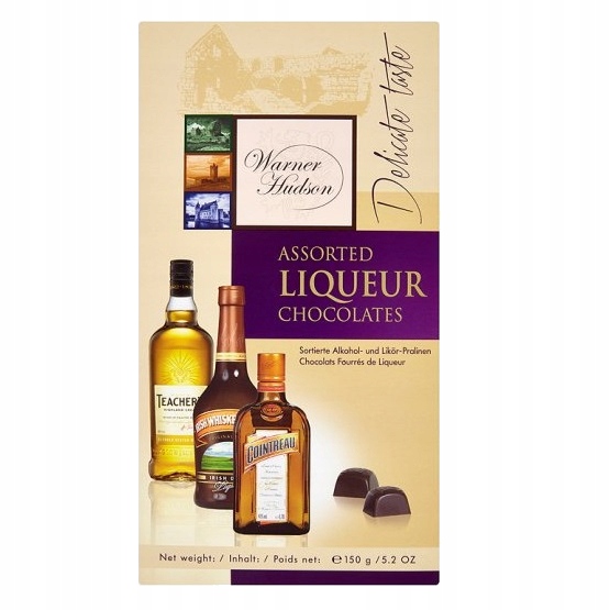 Warner Hudson - Assorted Liqueur Chocolates 150g