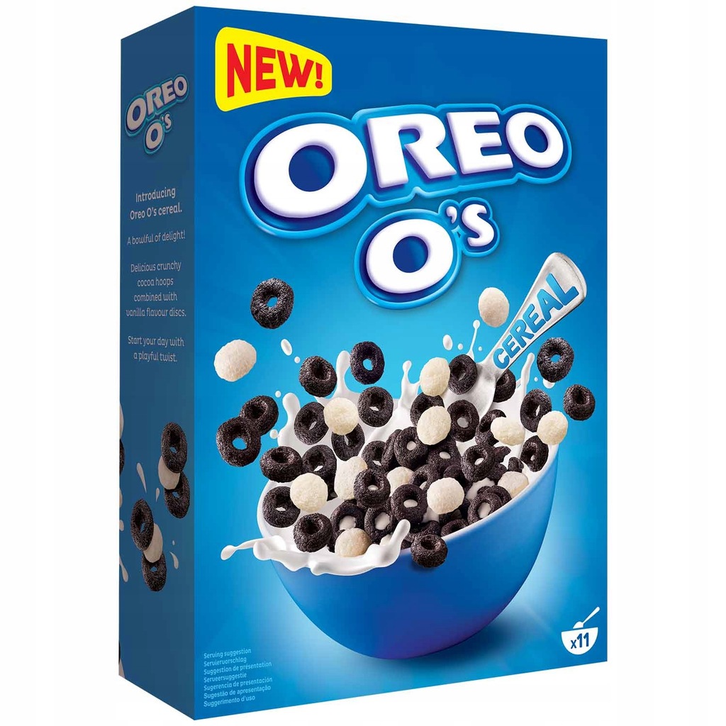 Płatki Śniadaniowe Oreo O's Cereal 350g z Niemiec