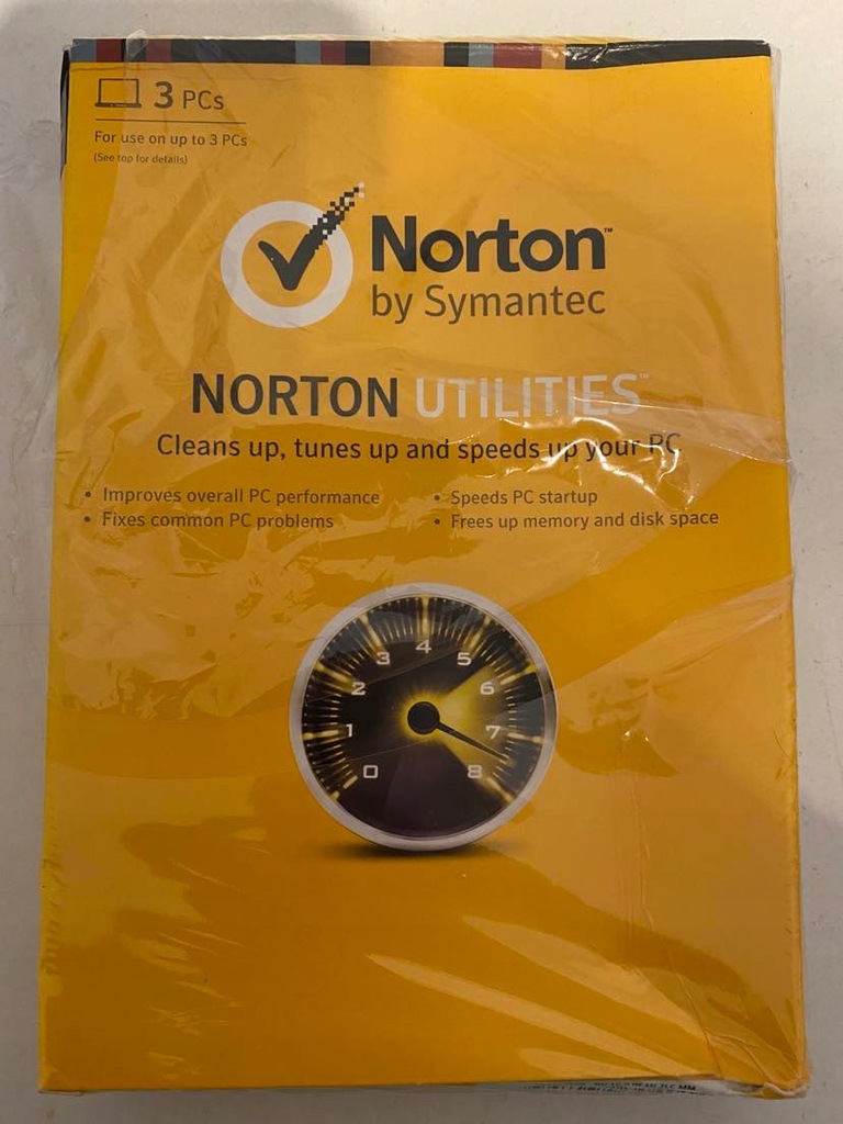 Symantec Norton Utilities 16 3 st BOX PO ZWROCIE
