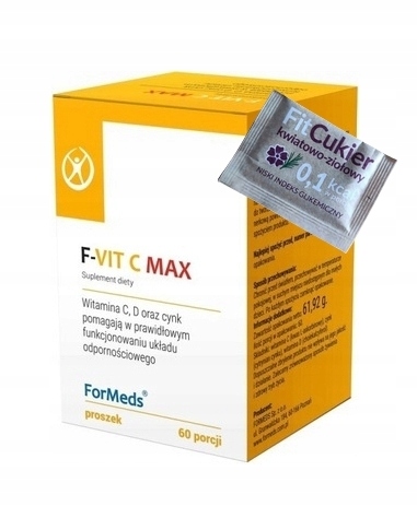 ForMeds F-VIT C MAX 60 porcji WITAMINA C ODPORNOŚĆ