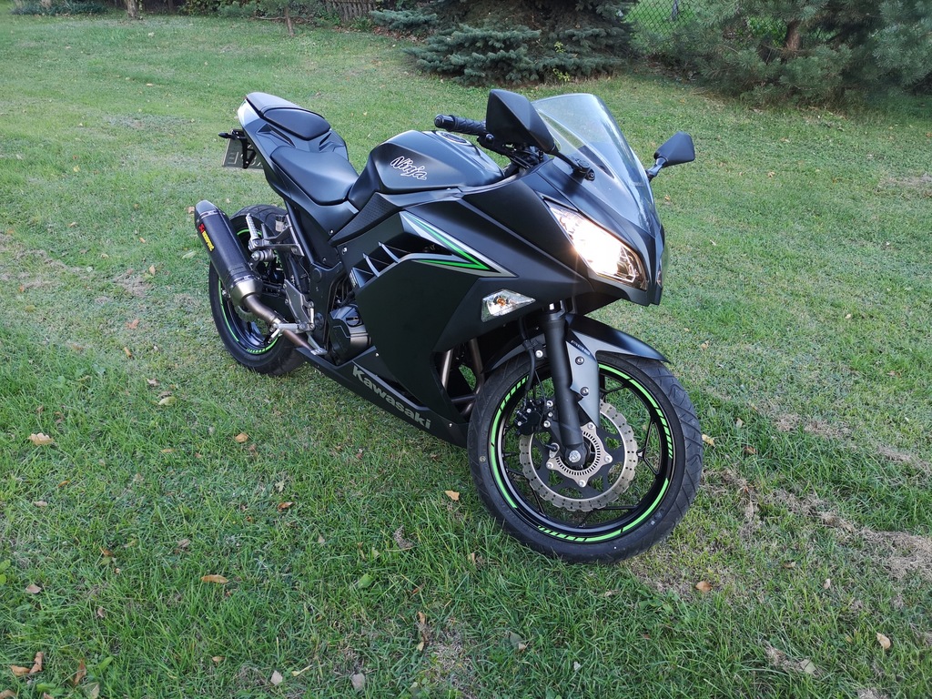 Kawasaki Ninja 300 Abs Kat A2 3400km 8579675651 Oficjalne Archiwum Allegro