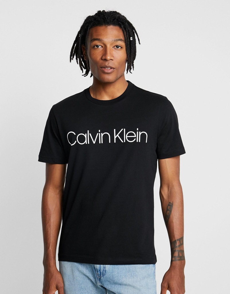 D2D330*CALVIN KLEIN T-SHIRT CZARNY XS Z01