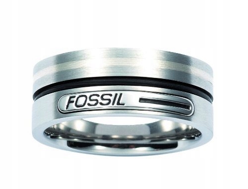 FOSSIL stalowa obrączka r. 21 mm