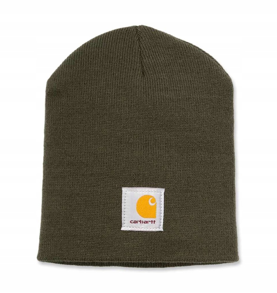 CARHARTT Beanie czapka Harley ciepła, dark green