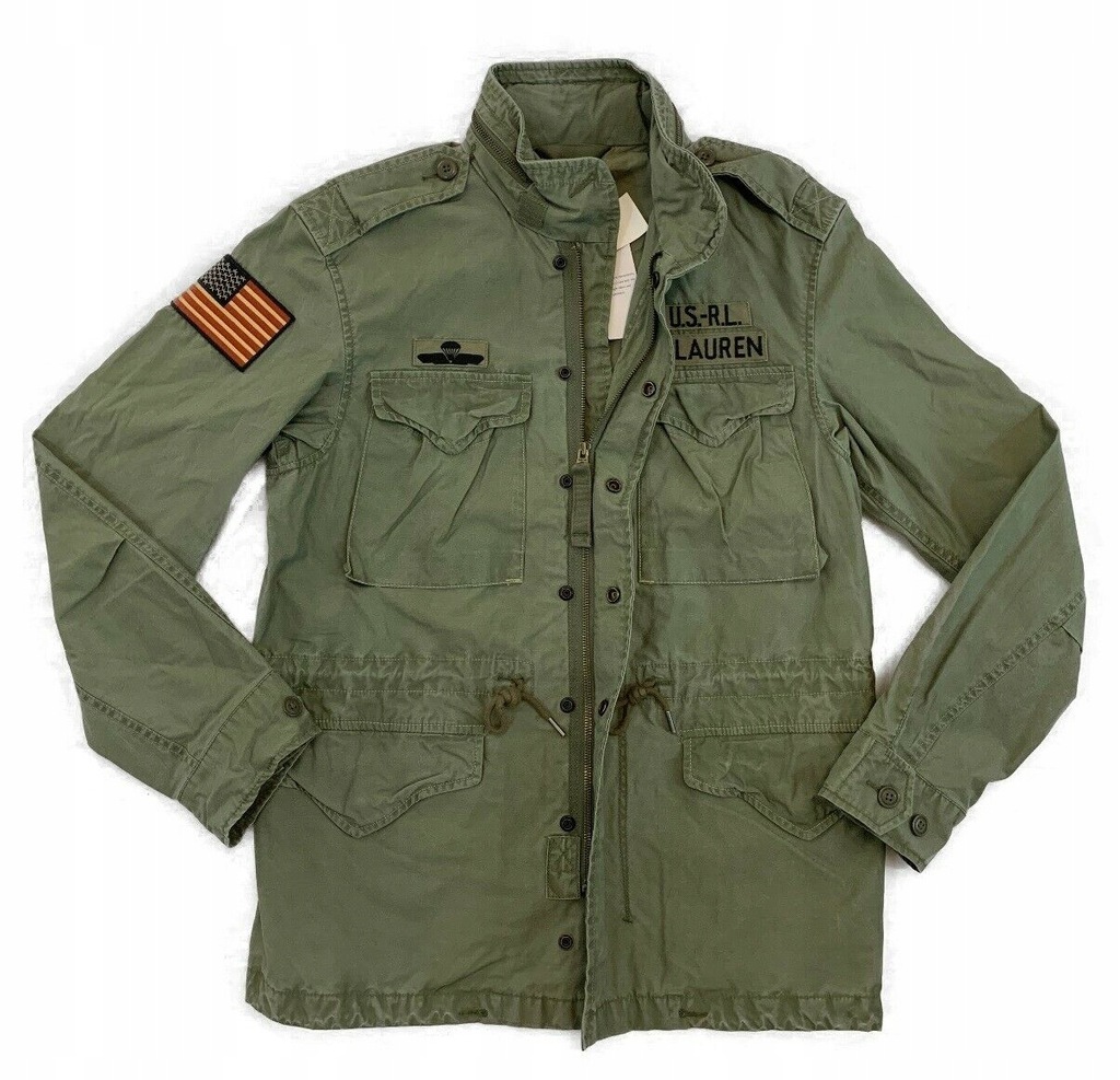 Polo Ralph Lauren US RL Military Army Jacket XL - 9496543986