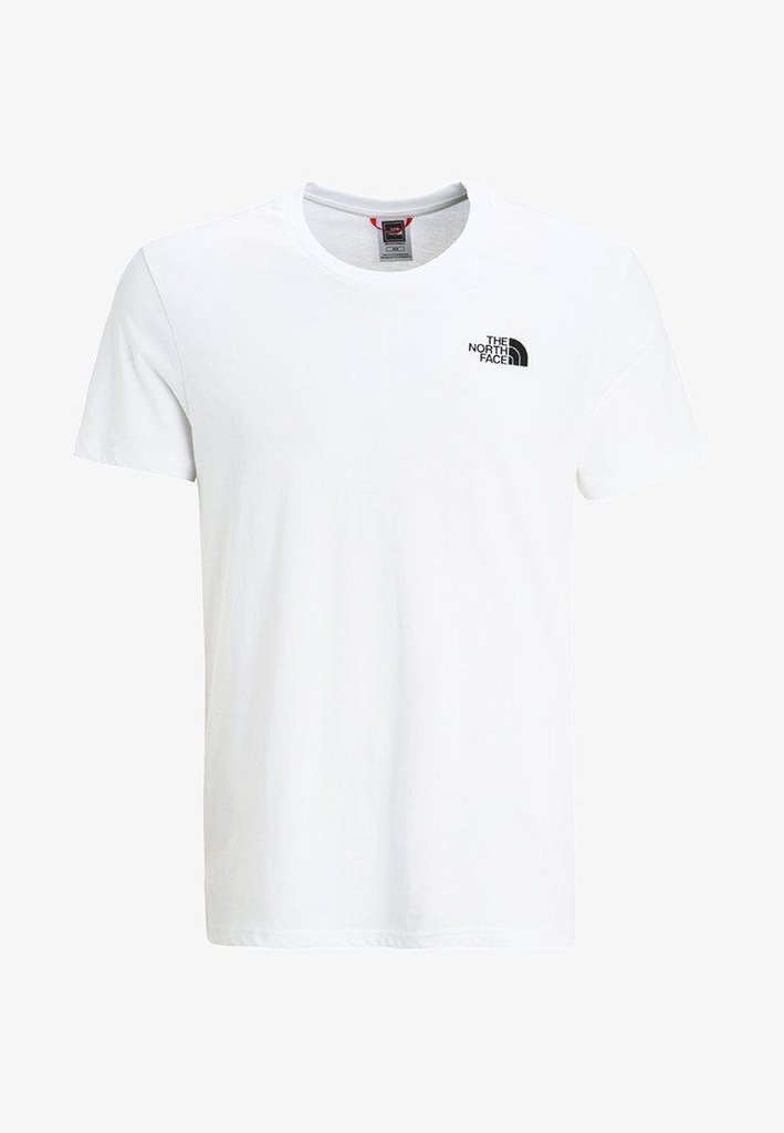 A8A108*THE NORTH FACE BIAŁY T-SHIRT MĘSKI L K00