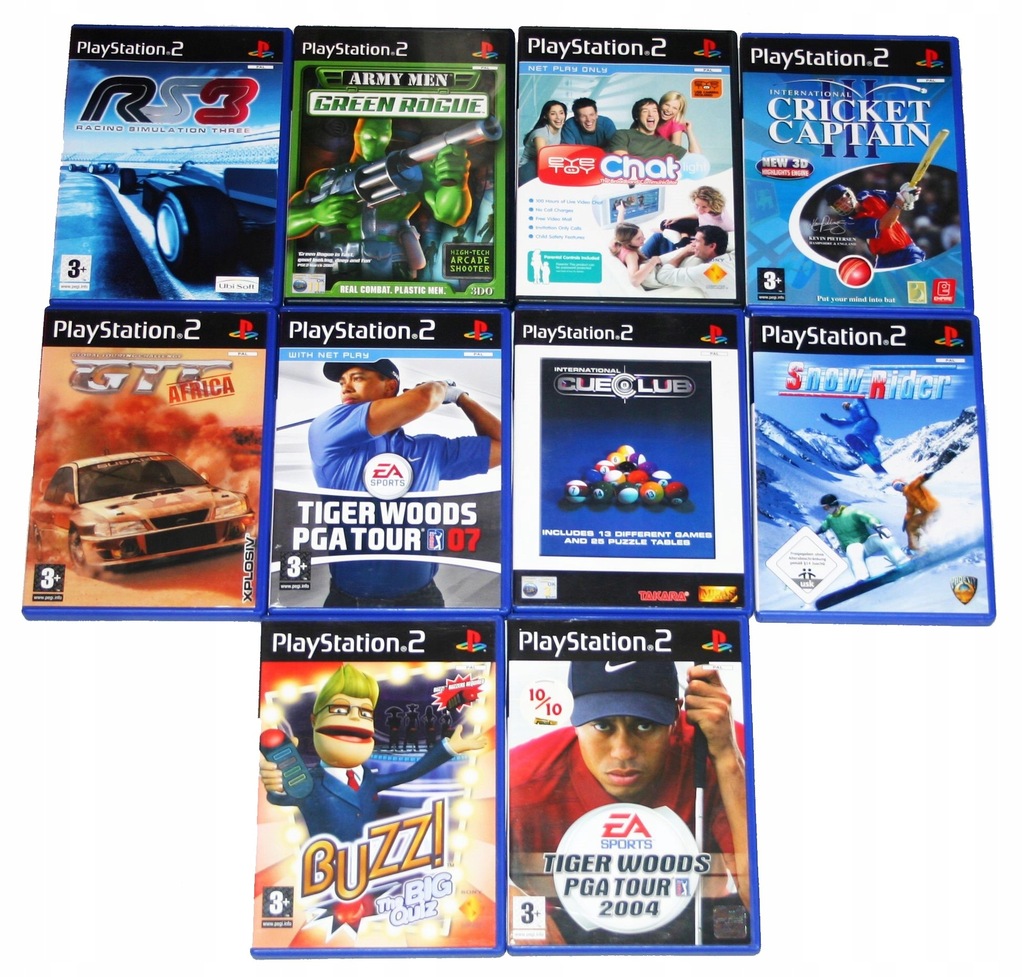 Купить Набор игр для консолей Sony PlayStation 2: отзывы, фото и ...