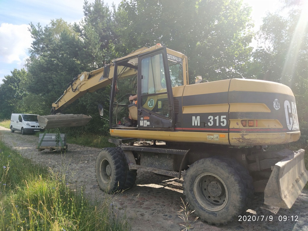 Koparka kołowa Caterpillar m315