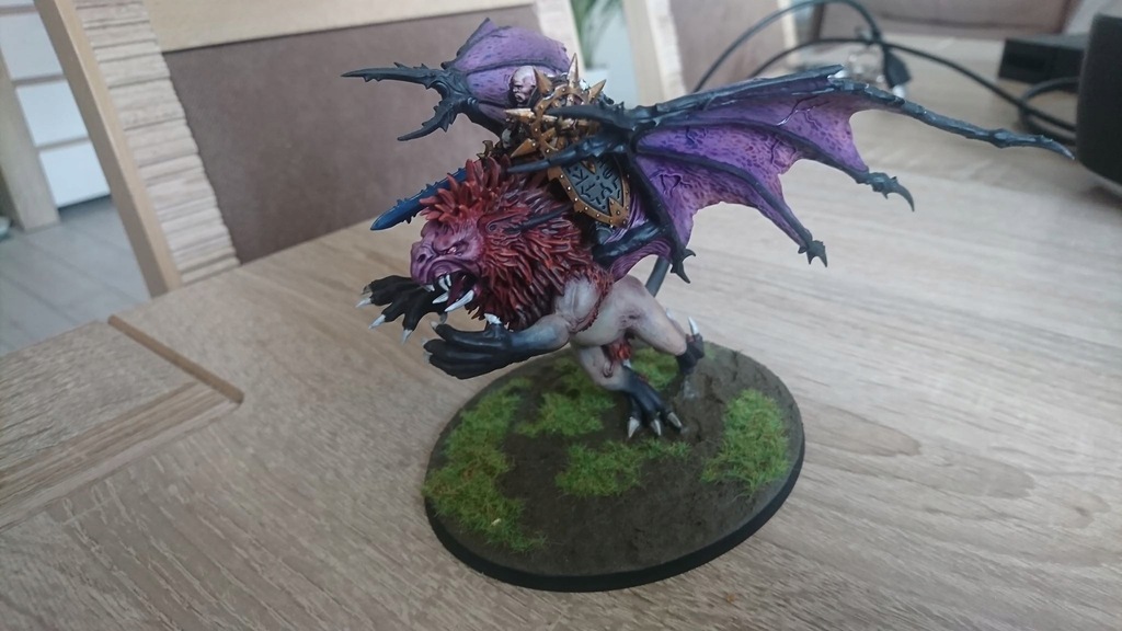 Chaos Lord on Manticore Warhammer Age of Sigmar