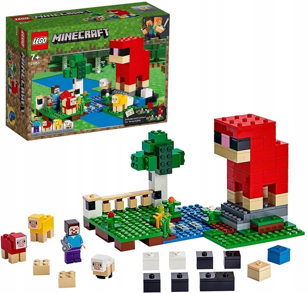 LEGO MINECRAFT 21153 HODOWLA OWIEC NOWA