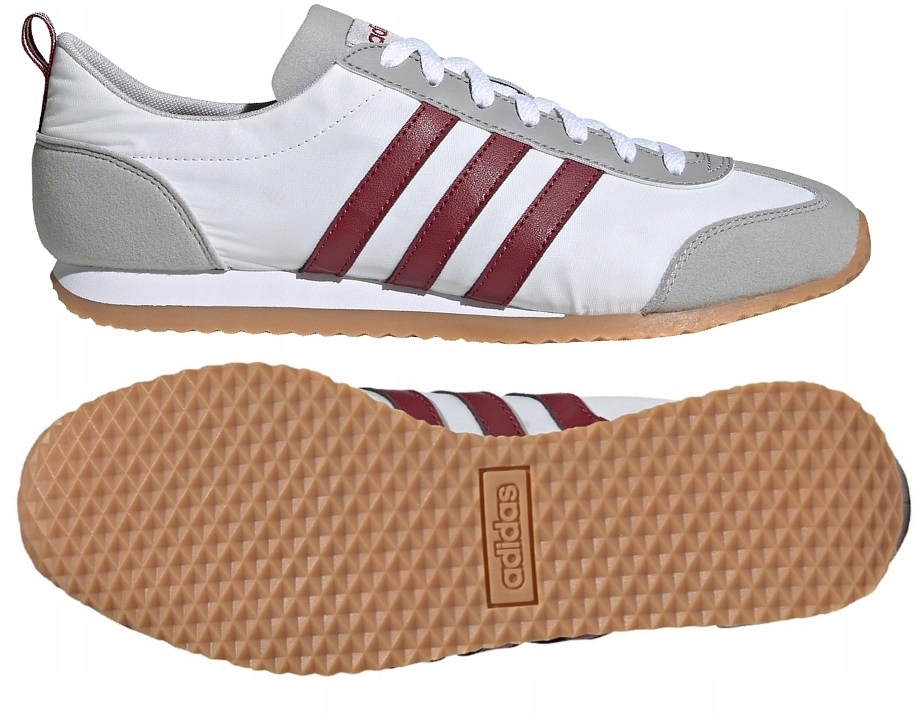 Buty ADIDAS VS Jog szaro bia e FX0092 45 1 3 9594350544