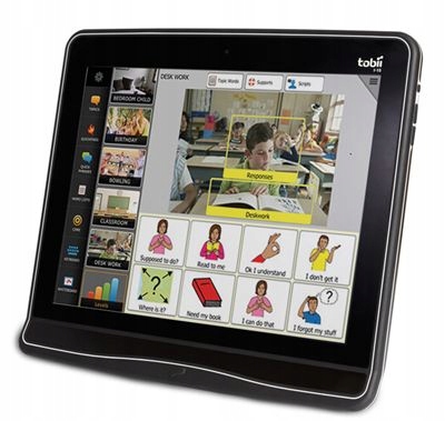 TOBII Dynavox I-12+ DOTYKOWY EKRAN sterowanie wzrokiem COMMUNICATOR 5