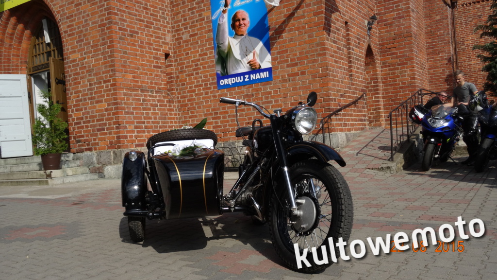 URAL M62 - wycieczka motocyklem www.kultowemoto.pl
