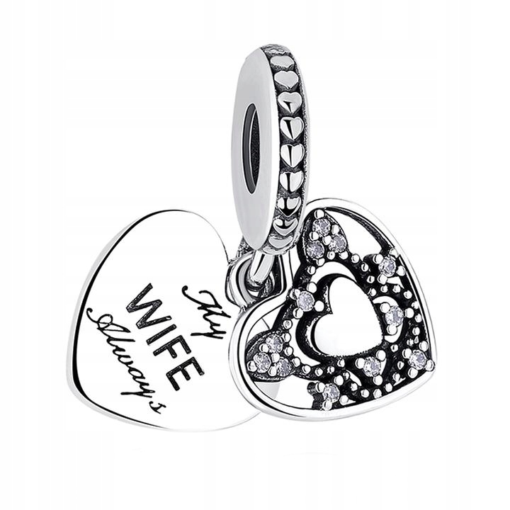 CHARMS do Pandora my Wife always żona srebro 925