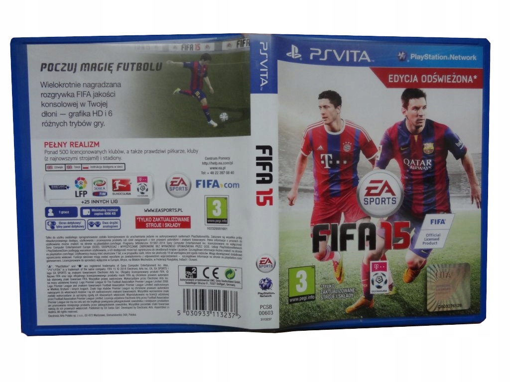 :::SONY PSVITA-FIFA 15:::