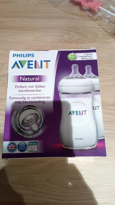 Avent Natural butelka ze smoczkiem 260ml Nowa:)