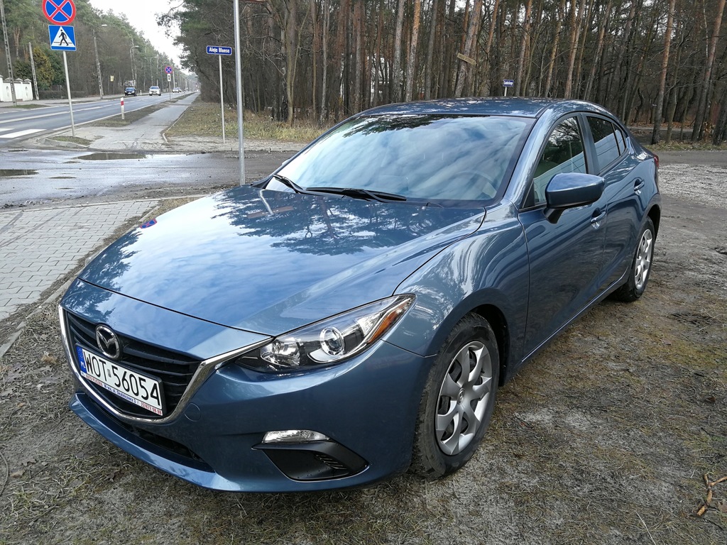 MAZDA 3 SEDAN PRODUKCJA 2016 faktura VAT 23 7724772930