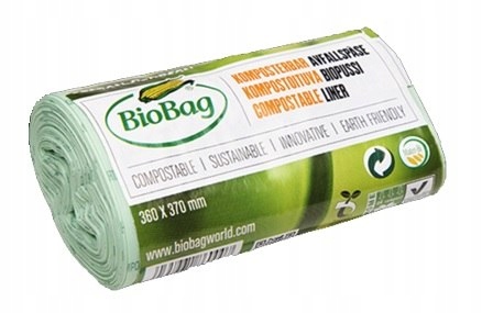 WORKI NA ODPADY BIO I ZMIESZANE 6 L 30 szt (KOMPOSTOWALNE I BIODEGRADOWALNE