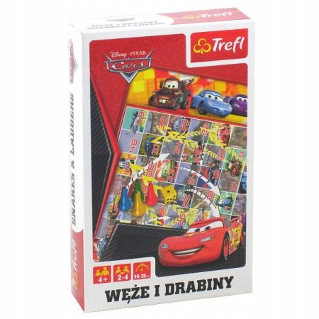 Weże i Drabiny Auta - mini wersja wielkiej zabawy