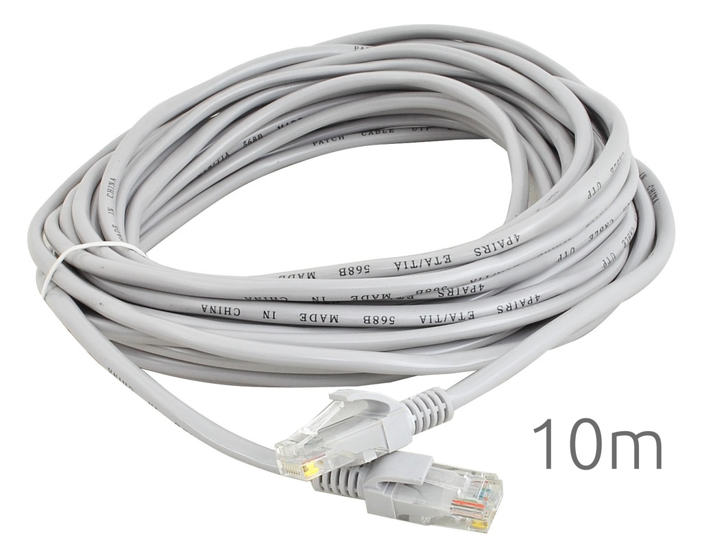 Купить Патчкорд Lan Ethernet Сетевой кабель RJ45, 10 м: отзывы, фото, характеристики в интерне-магазине Aredi.ru
