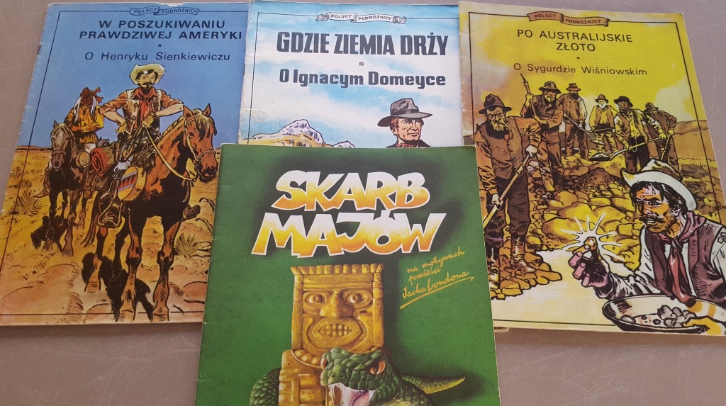 Komiksy podróżnicze i przygodowe