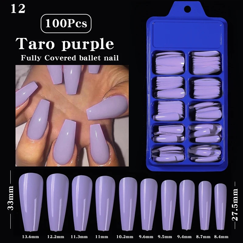 1 Set Fake Nails Mold Nail Extension Acrylic Nail