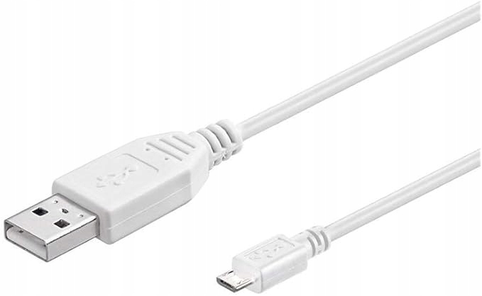 J7204 Kabel micro USB typ b biały 3m