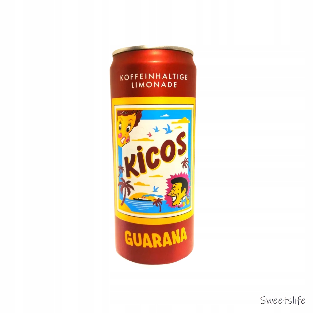 Kicos Guarana Caffeine Lemonade 330ml