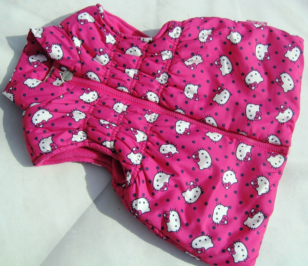 HELLO KITTY KAMIZELKA BEZRĘKAWNIK WIOSNA 3-4 R.104