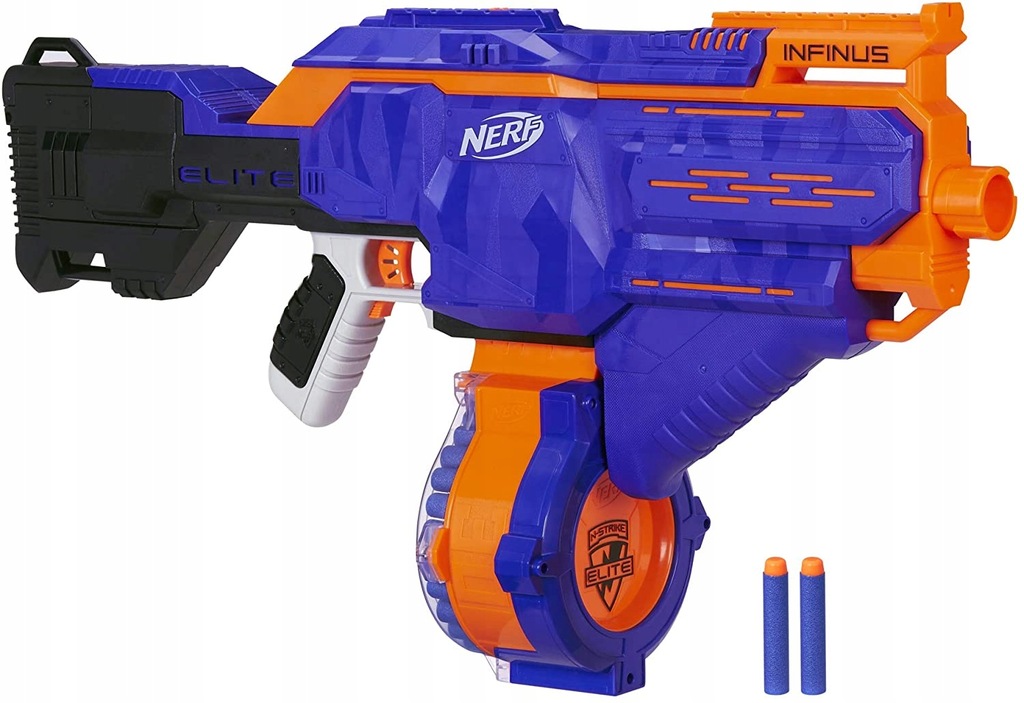 Купить АВТОМАТИЧЕСКАЯ ВИНТОВКА NERF N-STRIKE ELITE INFINUS E0438: отзывы, фото, характеристики в интерне-магазине Aredi.ru