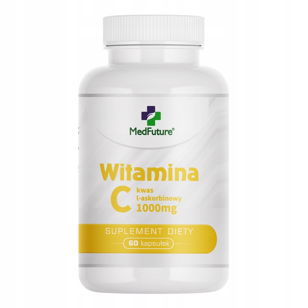 WITAMINA C 1000mg kwas askorbinowy 100% kapsułki