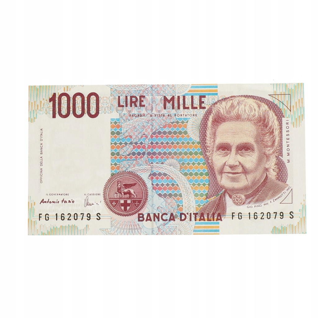 Włochy - 1.000 lir Montessori - 1998 r st.I-