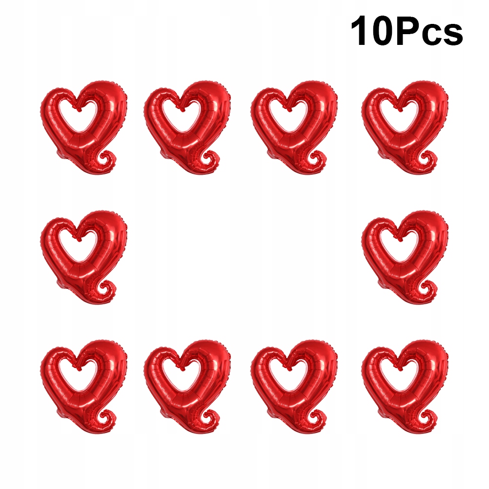 10 sztuk 18 cali Walentynki Balon Zestaw Balon Pap