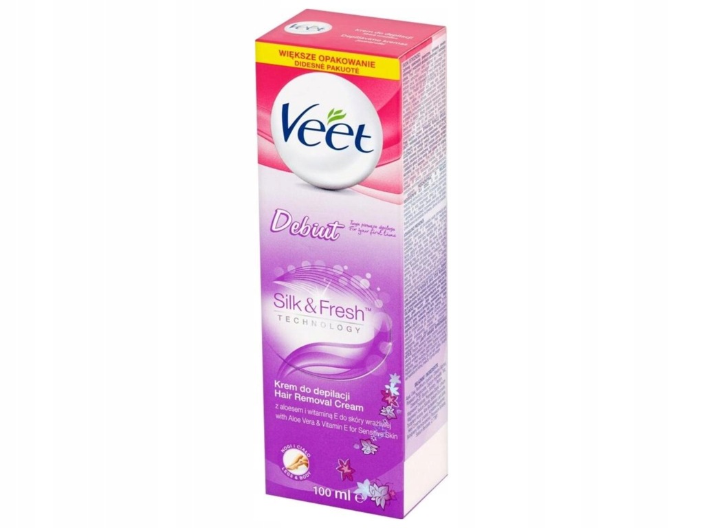 Veet Krem do depilacji ciała dla skóry 100ml