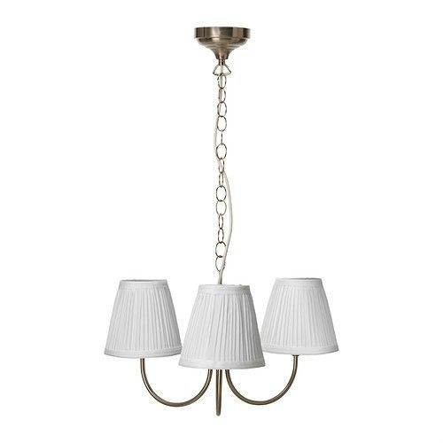 Lampa Wiszaca 3 Ramienna Bialy Klosz Arstid Ikea 7260192334 Oficjalne Archiwum Allegro