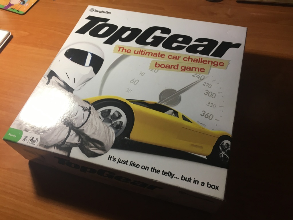 Gra planszowa Top Gear The ultimate car challegne