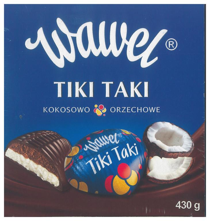 zestaw słodkości Wawel - 2 x Tiki Taki