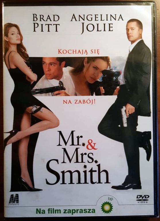 Mr. & Mrs Smith DVD , nowe w folii