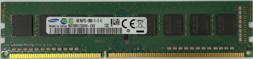 Pamięć RAM Samsung 4GB DDR3 12800U 11 12 A1 192