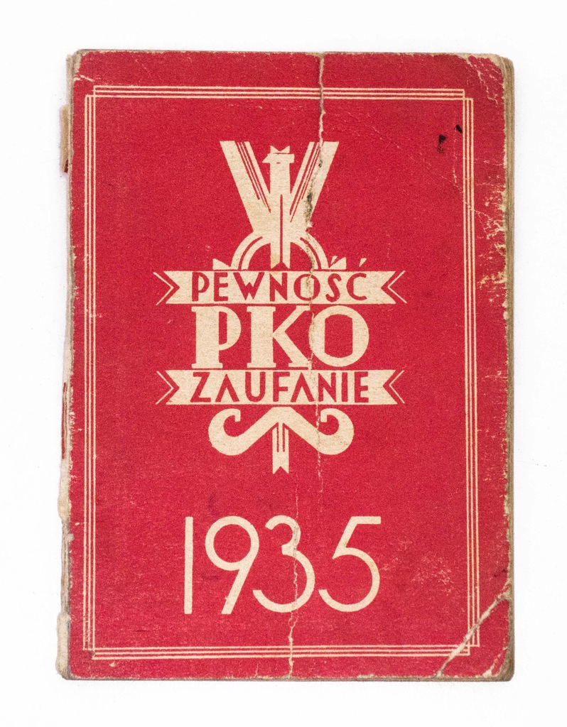 STARY KALENDARZ PKO, WARSZAWA 1935