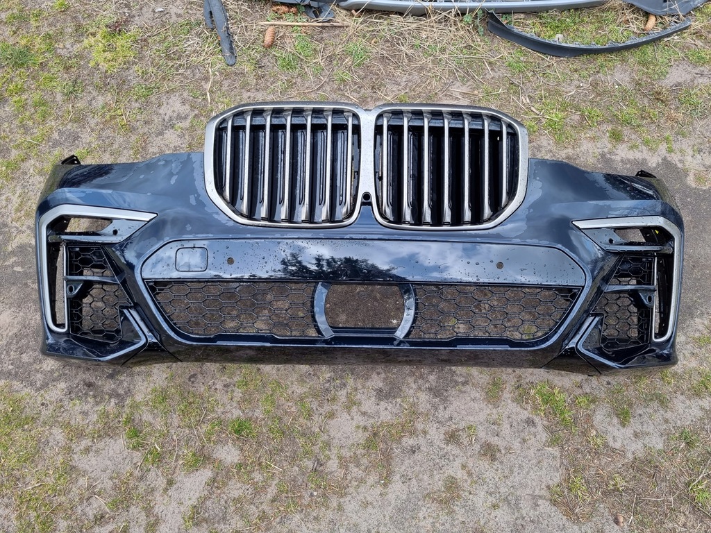 Zderzak BMW X7 G07 M PAKIET z grillem i żaluzja - 12029553501 ...