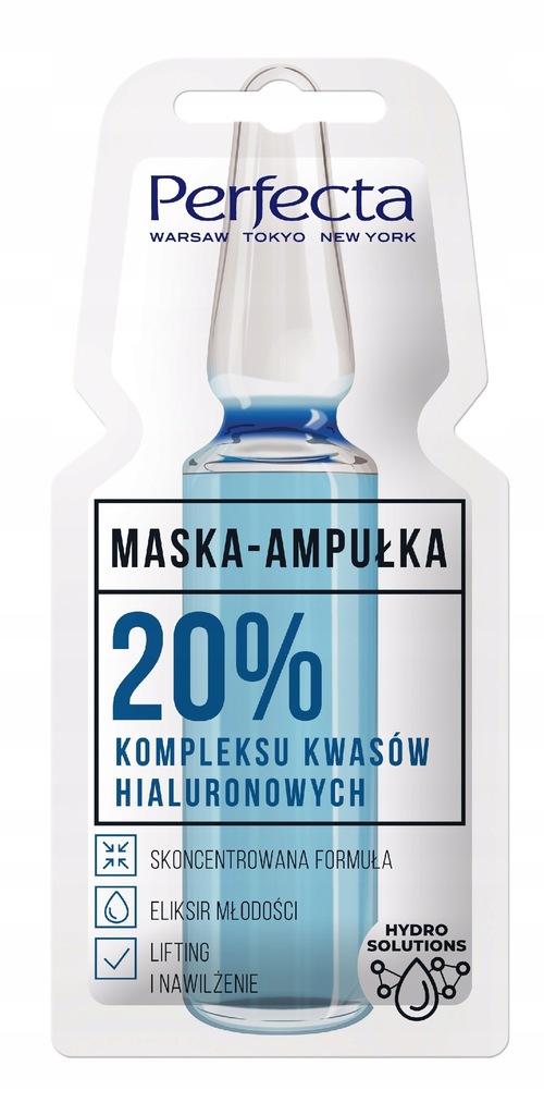 Perfecta Maska - Ampułka 20% Kompleksów Kwasów Hia