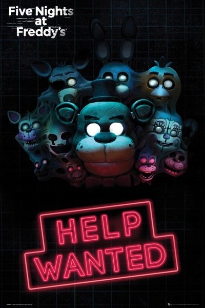 Five Nights at Freddys Help Wanted - plakat