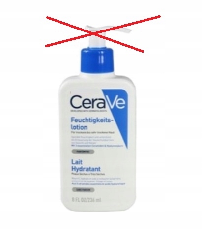 CeraVe nawilżający balsam do twarzy i ciała skóra sucha 1L DEFEKT!
