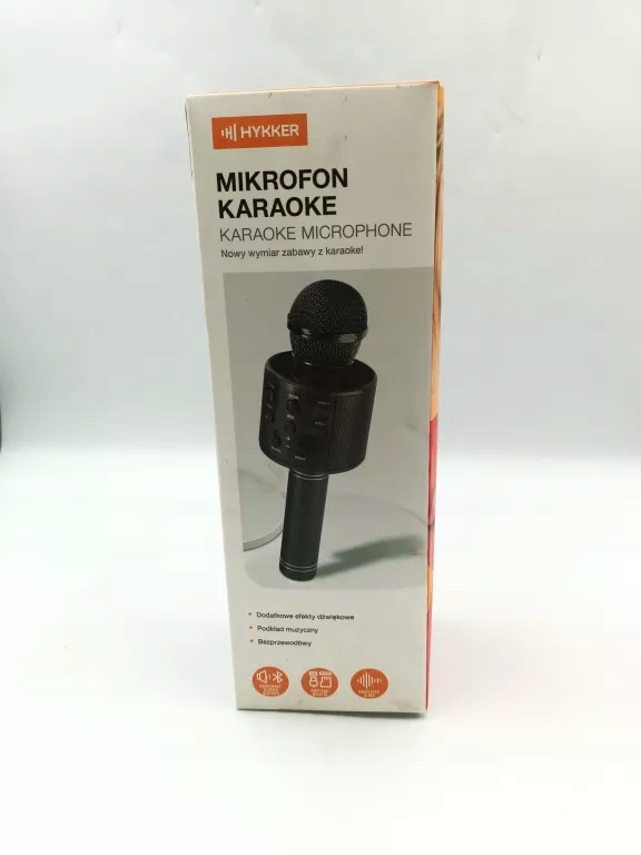 Mikrofon Hykker PRZENOŚNY MIKROFON KARAOKE