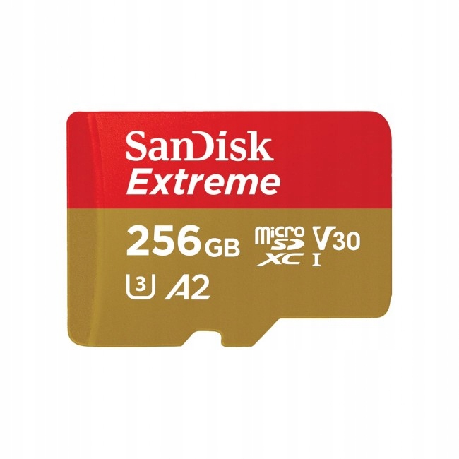 SanDisk Extreme 256 GB 190/130 MB/s