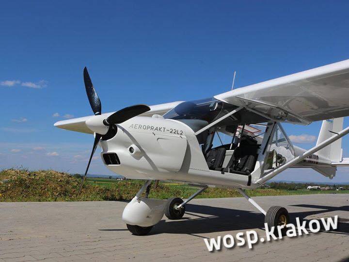 LOT ZAPOZNAWCZY SAMOLOTEM ULTRALEKKIM Aeroprakt-22