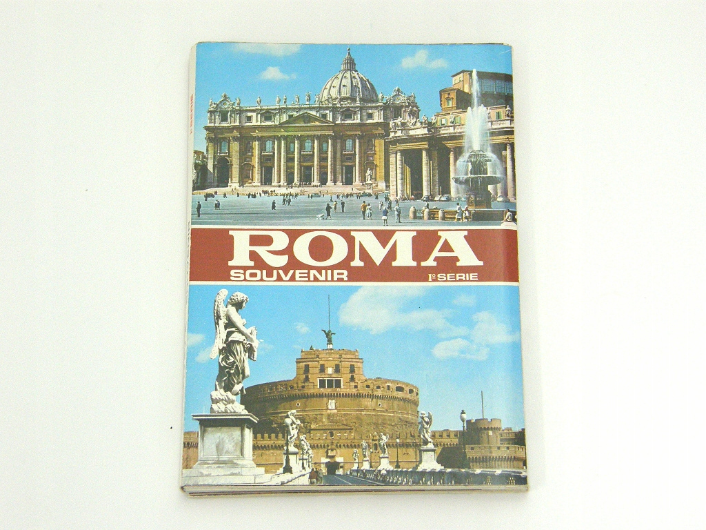 Rzym - Roma Souvenir I. serie (składanka, 18 kart)